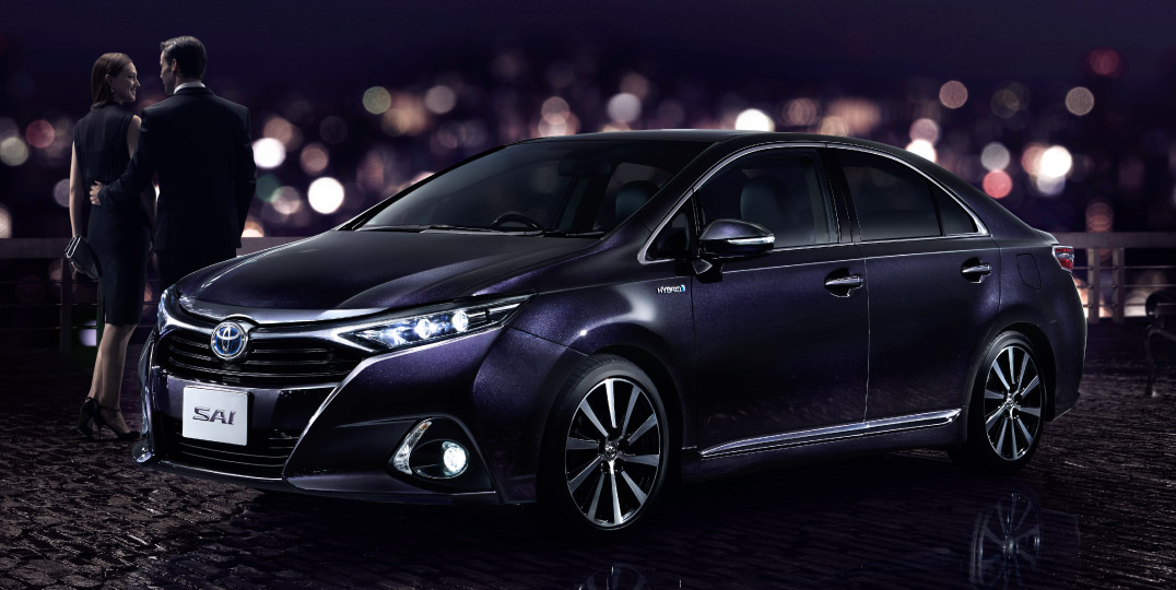 新年式丰田《toyota sai》不必遮阳擦防晒 首度配备uv