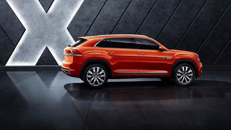 《volkswagen teramont x》品牌首款coupe suv上海正式亮相