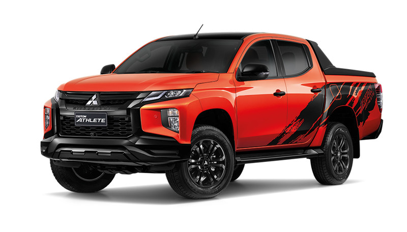 2020年式《mitsubishi triton athlete》泰国登场 运动风皮卡跟进变脸