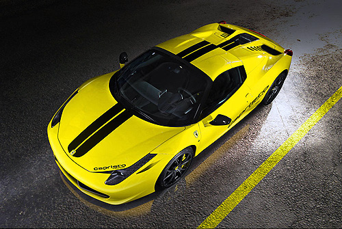 Capristo再改《法拉利458 Spyder》上空烈馬更會跑 Capristo再改《法拉利458 Spyder》上空烈馬更會跑