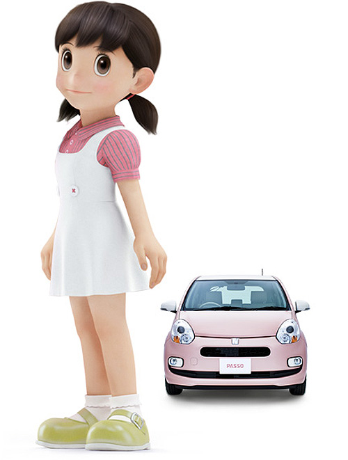 靜香的車車?《Toyota Passo》小改款口愛登場 靜香的車車?《Toyota Passo》小改款口愛登場