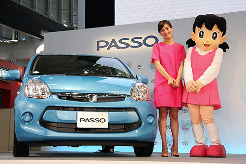 靜香的車車?《Toyota Passo》小改款口愛登場 靜香的車車?《Toyota Passo》小改款口愛登場