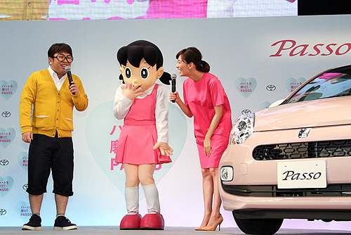 靜香的車車?《Toyota Passo》小改款口愛登場 靜香的車車?《Toyota Passo》小改款口愛登場