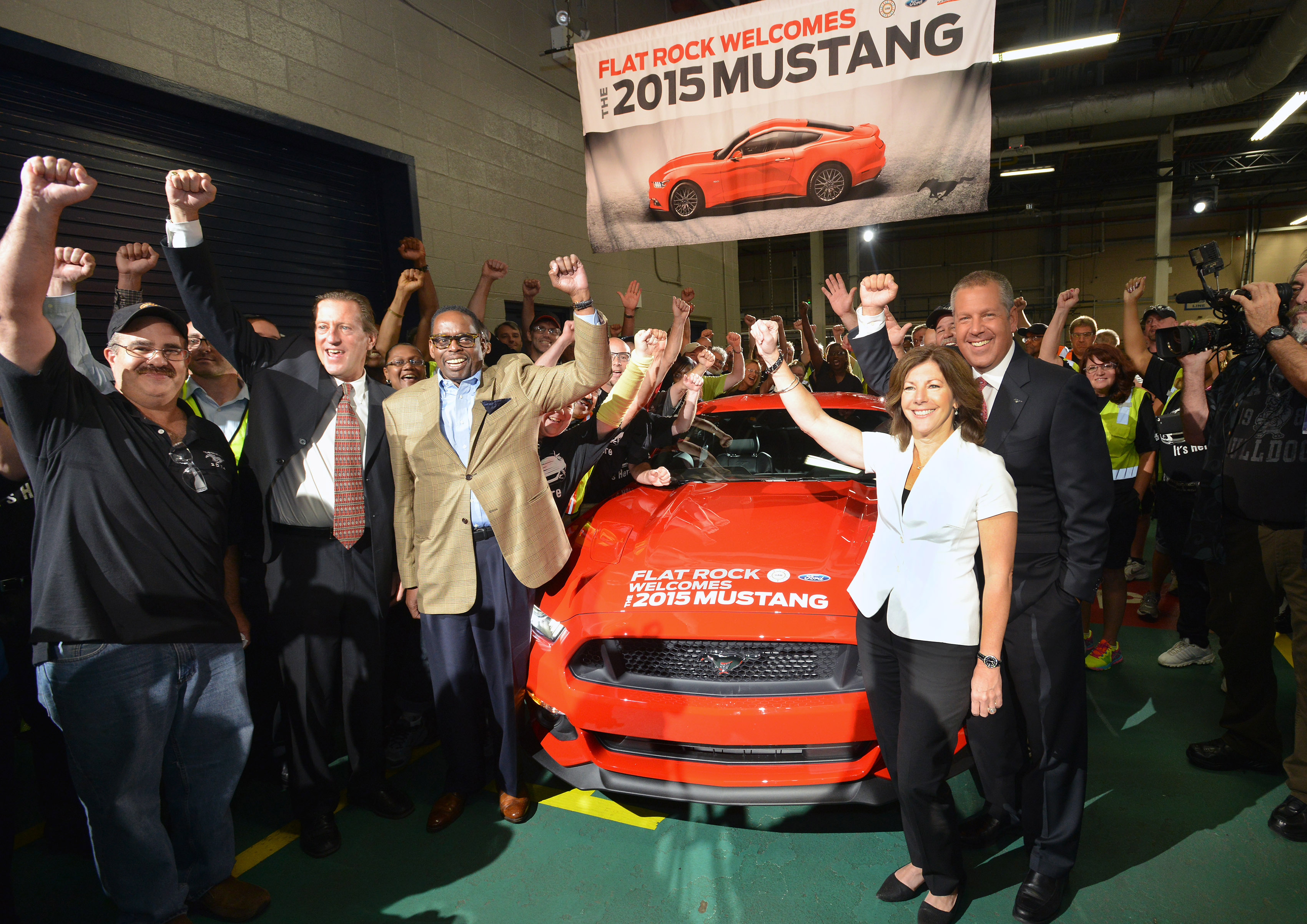 首部量產第六代《Ford Mustang》正式下線 首部量產第六代《Ford Mustang》正式下線