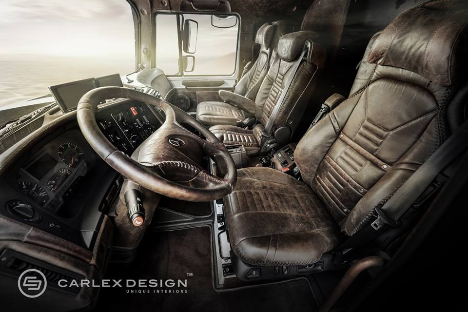 賓士《Mercedes-Benz Zetros》豪華級6x6卡車 Carlex Design更添增內裝奢華風 賓士《Mercedes-Benz Zetros》豪華級6x6卡車 Carlex Design更添增內裝奢華風