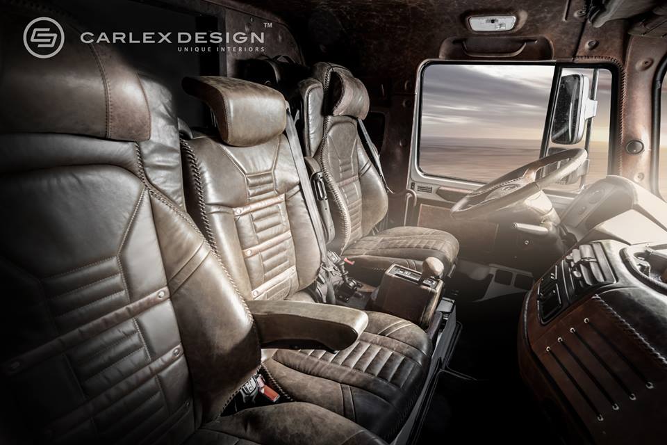 賓士《Mercedes-Benz Zetros》豪華級6x6卡車 Carlex Design更添增內裝奢華風 賓士《Mercedes-Benz Zetros》豪華級6x6卡車 Carlex Design更添增內裝奢華風