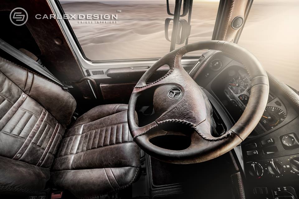 賓士《Mercedes-Benz Zetros》豪華級6x6卡車 Carlex Design更添增內裝奢華風 賓士《Mercedes-Benz Zetros》豪華級6x6卡車 Carlex Design更添增內裝奢華風