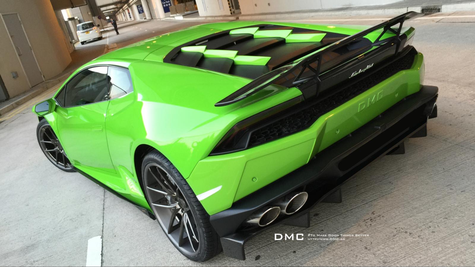 流行綠色塗裝?DMC也打造搶眼配色《Lamborghini Huracan Affari》! 流行綠色塗裝?DMC也打造搶眼配色《Lamborghini Huracan Affari》!
