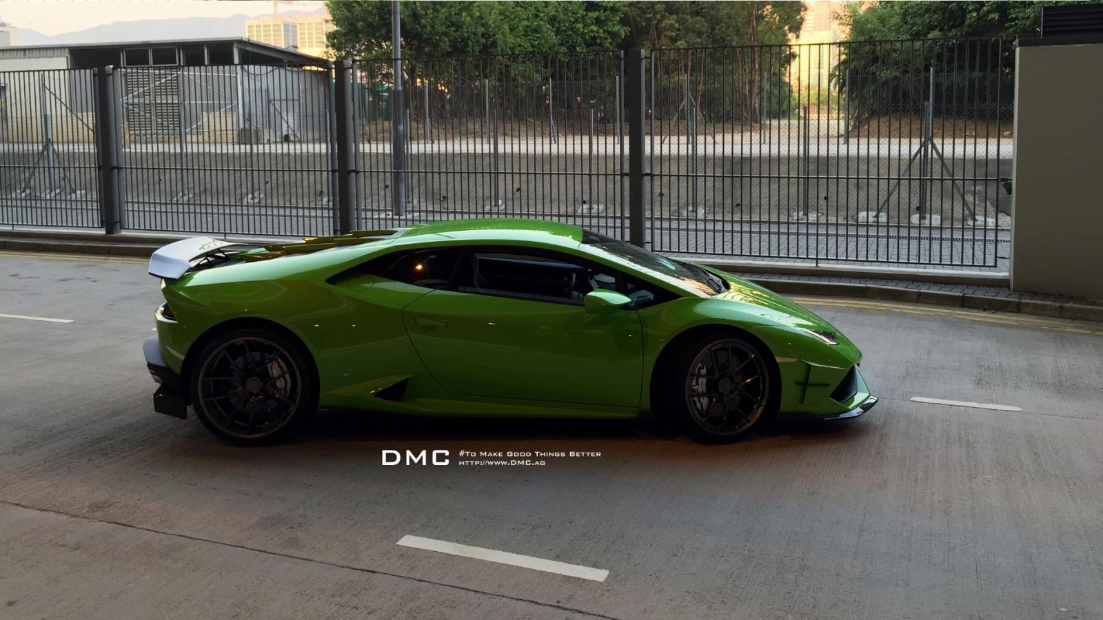 流行綠色塗裝?DMC也打造搶眼配色《Lamborghini Huracan Affari》! 流行綠色塗裝?DMC也打造搶眼配色《Lamborghini Huracan Affari》!