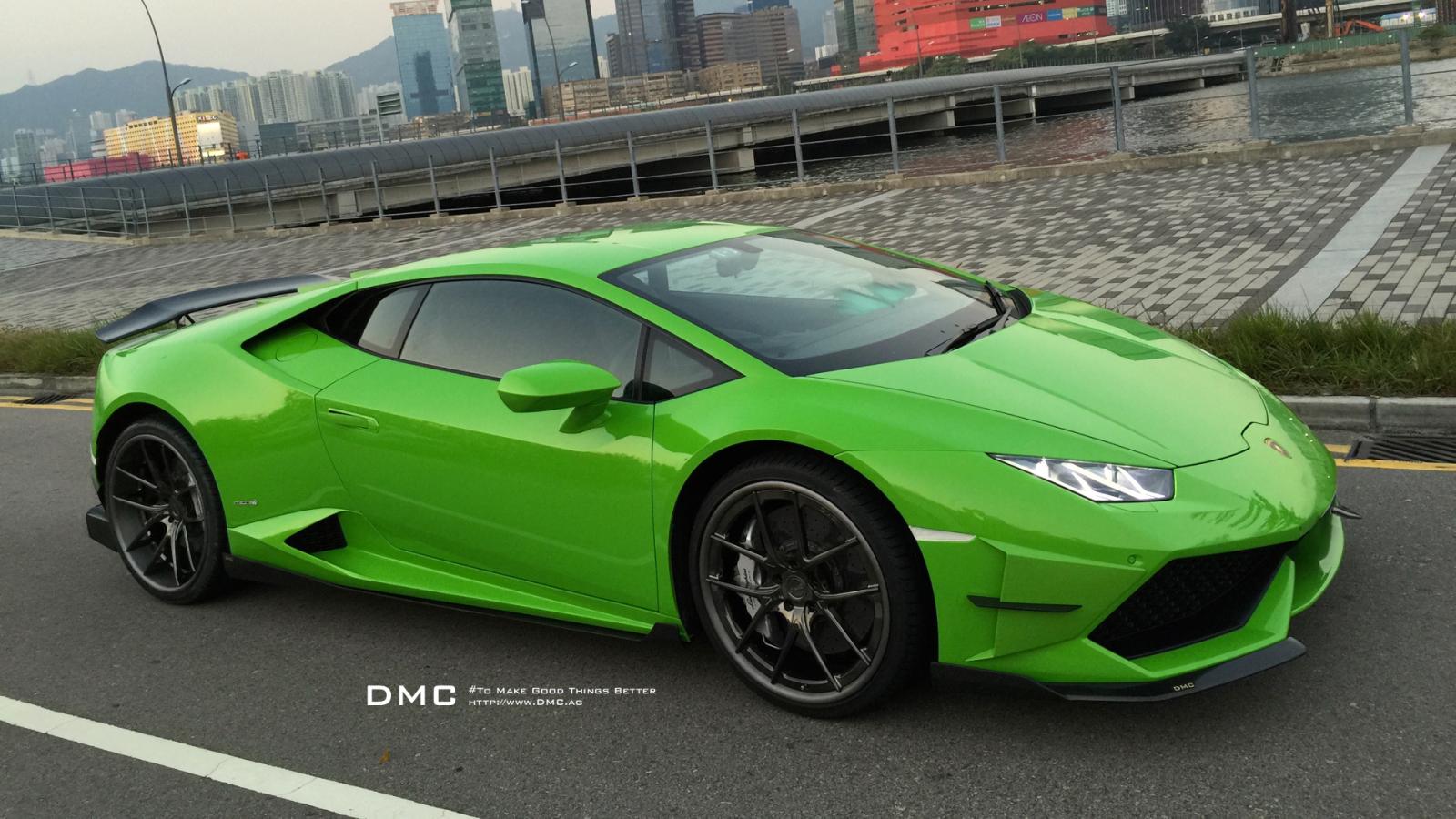 流行綠色塗裝?DMC也打造搶眼配色《Lamborghini Huracan Affari》! 流行綠色塗裝?DMC也打造搶眼配色《Lamborghini Huracan Affari》!