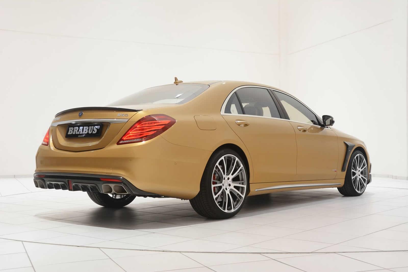 Brabus為《Mercedes-Benz S63 AMG》打造超級土豪氣勢 峰扭達147.9kgm驚人輸出 Brabus為《Mercedes-Benz S63 AMG》打造超級土豪氣勢 峰扭達147.9kgm驚人輸出