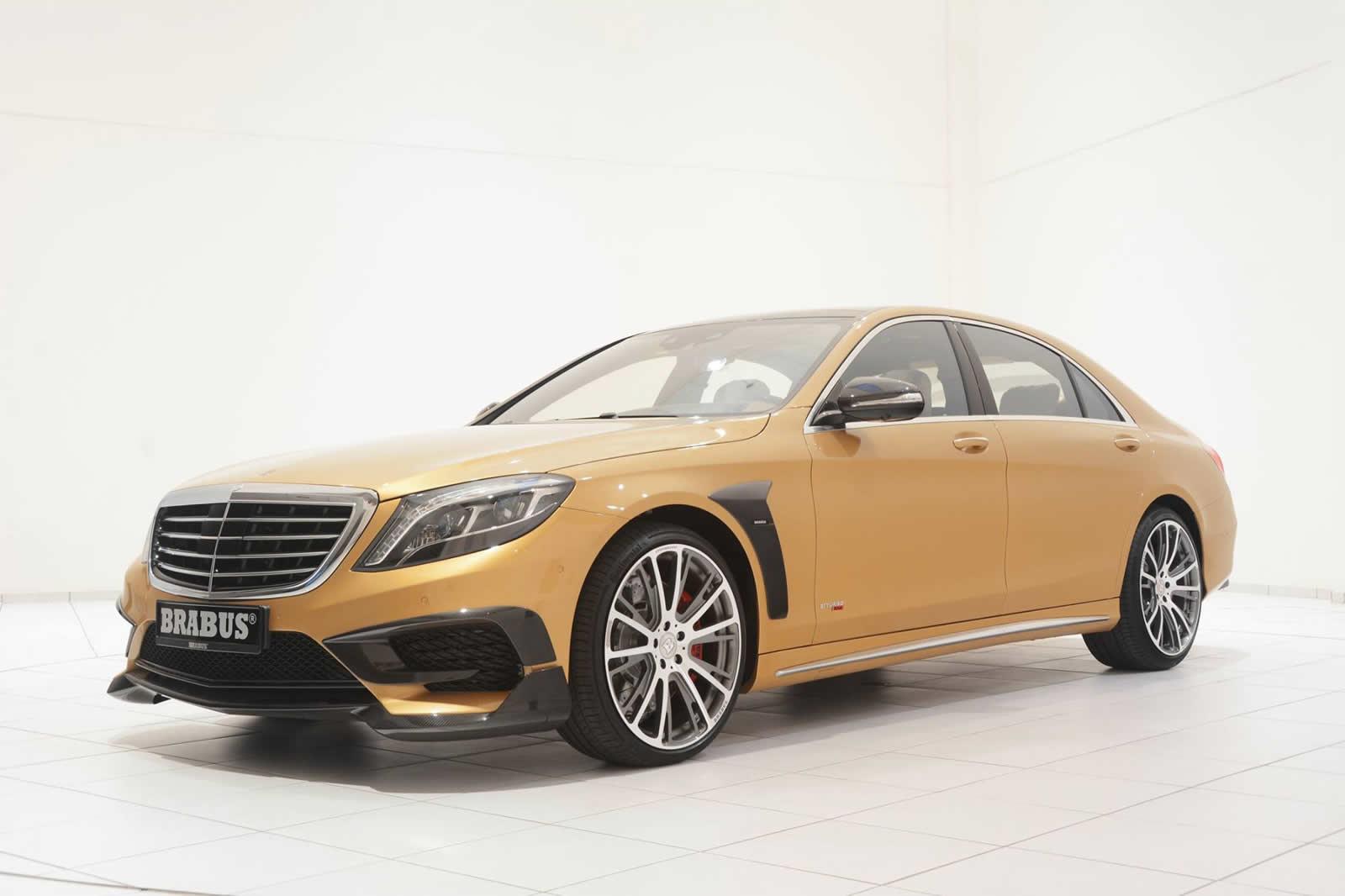 Brabus為《Mercedes-Benz S63 AMG》打造超級土豪氣勢 峰扭達147.9kgm驚人輸出 Brabus為《Mercedes-Benz S63 AMG》打造超級土豪氣勢 峰扭達147.9kgm驚人輸出