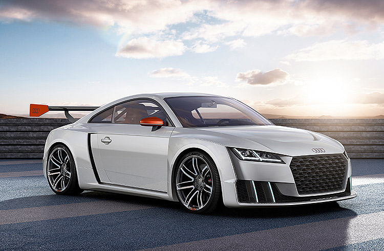 奧迪《Audi TT clubsport quattro turbo》又帥又猛!2.5 TFSI電子雙渦輪動力600匹最大馬力讓人 奧迪《Audi TT clubsport quattro turbo》又帥又猛!2.5 TFSI電子雙渦輪動力600匹最大馬力讓人