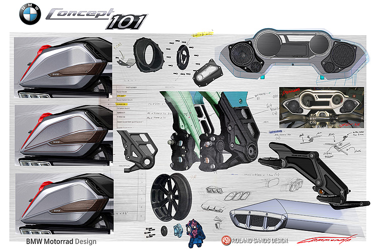 寶馬重機《BMW Motorrad》全新概念 Concept 101帥氣亮相 寶馬重機《BMW Motorrad》全新概念 Concept 101帥氣亮相