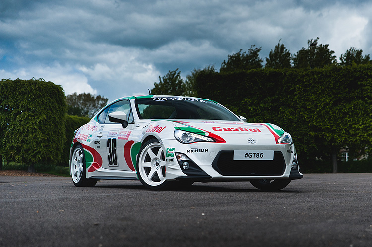 豐田《Toyota GT86》披覆經典塗裝,Toyota賽車榮景GoodWood再現 豐田《Toyota GT86》披覆經典塗裝,Toyota賽車榮景GoodWood再現