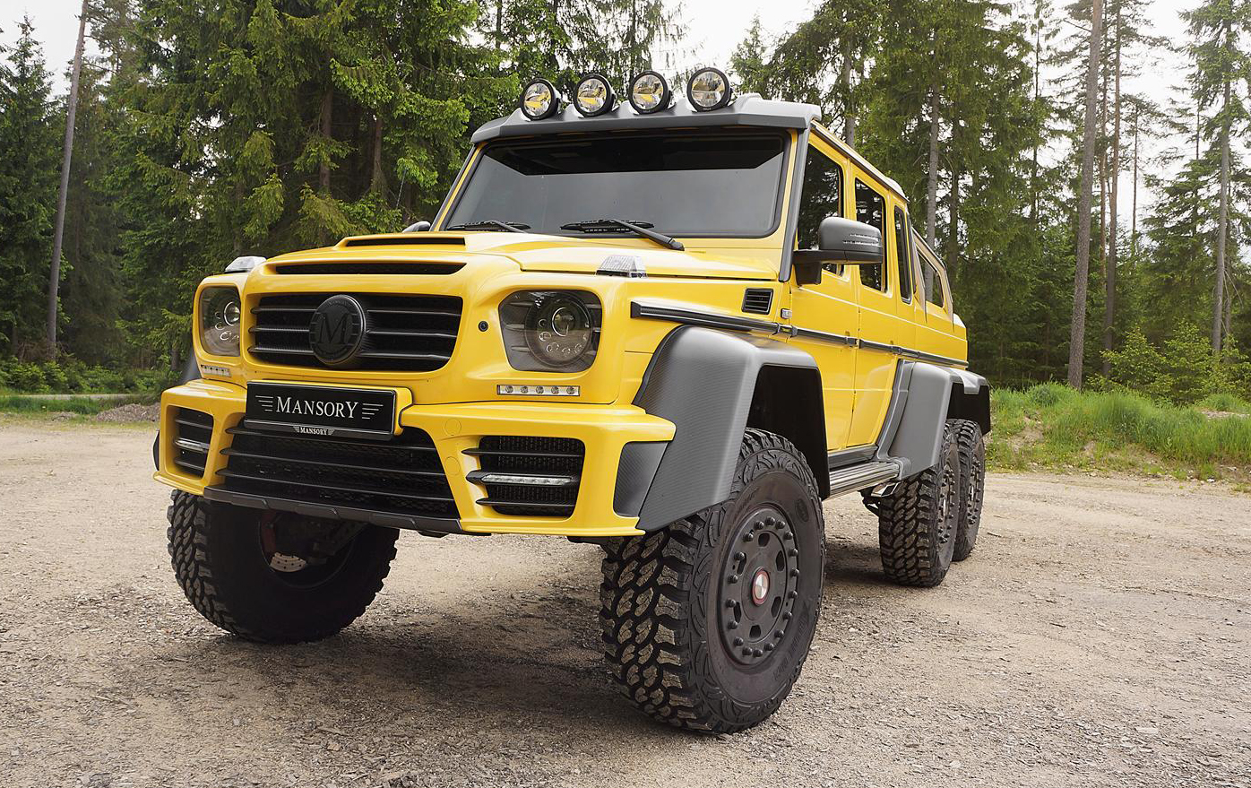 賓士《Mercedes-Benz G 63 AMG 6x6》征服地形也要征服目光 Mansory為新年式六輪野獸推出專屬套件 賓士《Mercedes-Benz G 63 AMG 6x6》征服地形也要征服目光 Mansory為新年式六輪野獸推出專屬套件