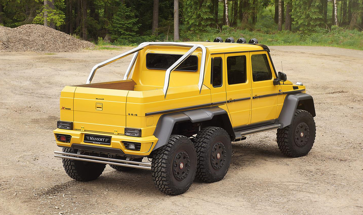賓士《Mercedes-Benz G 63 AMG 6x6》征服地形也要征服目光 Mansory為新年式六輪野獸推出專屬套件 賓士《Mercedes-Benz G 63 AMG 6x6》征服地形也要征服目光 Mansory為新年式六輪野獸推出專屬套件