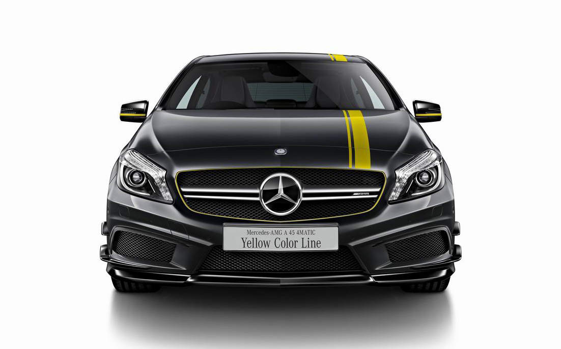 小改前的最後收藏 日本推出賓士《Mercedes-Benz A45 AMG》Yellow Color Line限量特仕車 小改前的最後收藏 日本推出賓士《Mercedes-Benz A45 AMG》Yellow Color Line限量特仕車