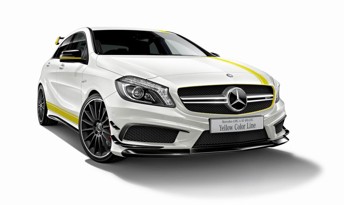 小改前的最後收藏 日本推出賓士《Mercedes-Benz A45 AMG》Yellow Color Line限量特仕車 小改前的最後收藏 日本推出賓士《Mercedes-Benz A45 AMG》Yellow Color Line限量特仕車