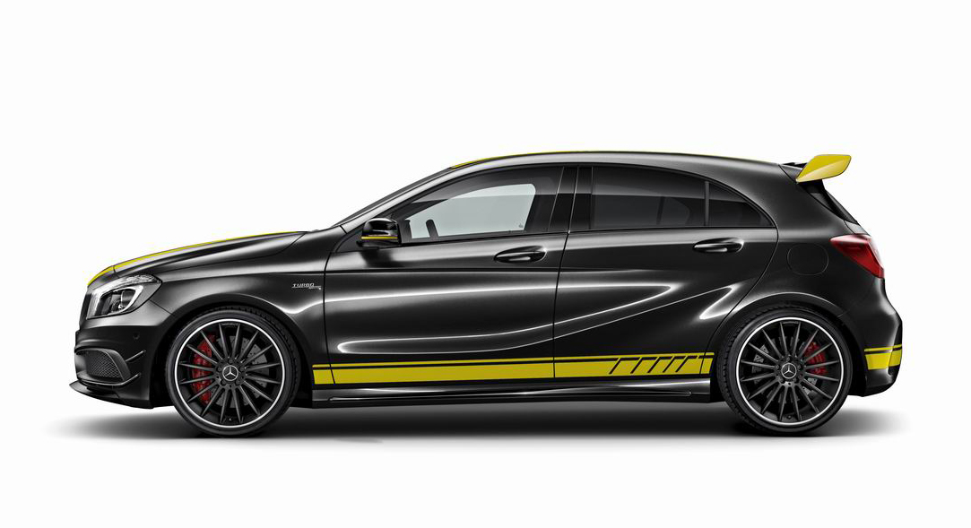 小改前的最後收藏 日本推出賓士《Mercedes-Benz A45 AMG》Yellow Color Line限量特仕車 小改前的最後收藏 日本推出賓士《Mercedes-Benz A45 AMG》Yellow Color Line限量特仕車