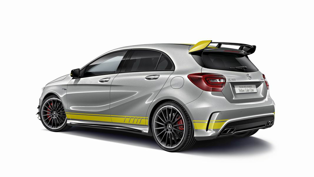 小改前的最後收藏 日本推出賓士《Mercedes-Benz A45 AMG》Yellow Color Line限量特仕車 小改前的最後收藏 日本推出賓士《Mercedes-Benz A45 AMG》Yellow Color Line限量特仕車