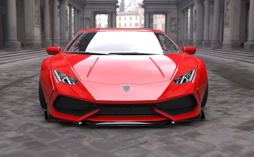 跟上流行的腳步 藍寶基尼《Lamborghini Huracán》也走Liberty Walk爆龜路線 跟上流行的腳步 藍寶基尼《Lamborghini Huracán》也走Liberty Walk爆龜路線