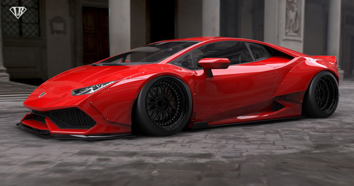 跟上流行的腳步 藍寶基尼《Lamborghini Huracán》也走Liberty Walk爆龜路線 跟上流行的腳步 藍寶基尼《Lamborghini Huracán》也走Liberty Walk爆龜路線