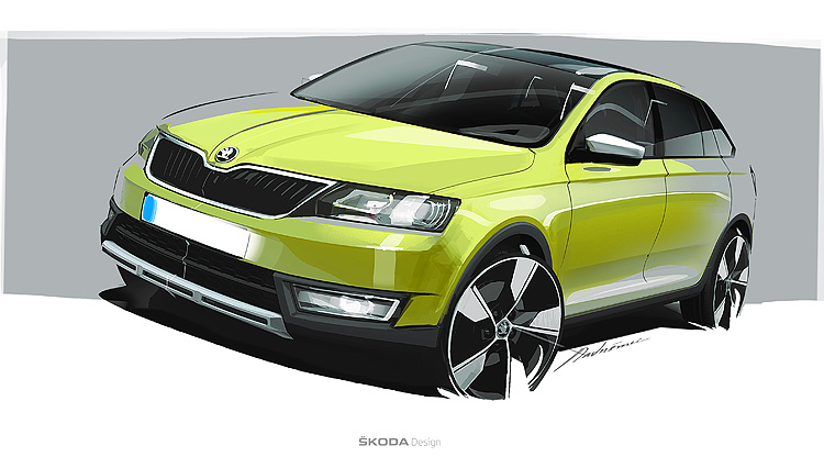 《Škoda Rapid Spaceback ScoutLine》依約現身 越野套件加持更顯休閒 《Škoda Rapid Spaceback ScoutLine》依約現身 越野套件加持更顯休閒