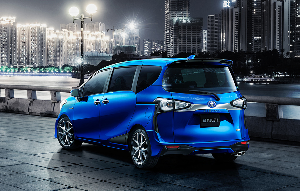 壞壞惹人愛 Modellista推出Wish後繼車《Toyota Sienta》專用套件 10月開始發售 壞壞惹人愛 Modellista推出Wish後繼車《Toyota Sienta》專用套件 10月開始發售