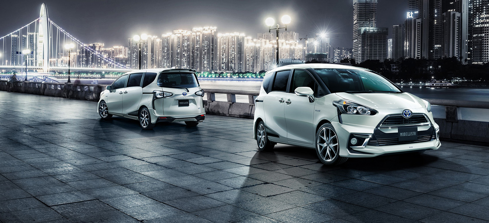 壞壞惹人愛 Modellista推出Wish後繼車《Toyota Sienta》專用套件 10月開始發售 壞壞惹人愛 Modellista推出Wish後繼車《Toyota Sienta》專用套件 10月開始發售