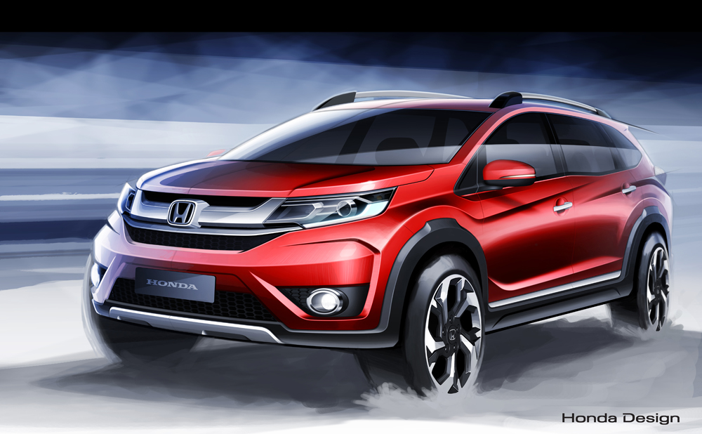 等不及先曝光!本田跨界七人座休旅《Honda BR-V》真面目發佈 預覽下一代CR-V? 等不及先曝光!本田跨界七人座休旅《Honda BR-V》真面目發佈 預覽下一代CR-V?