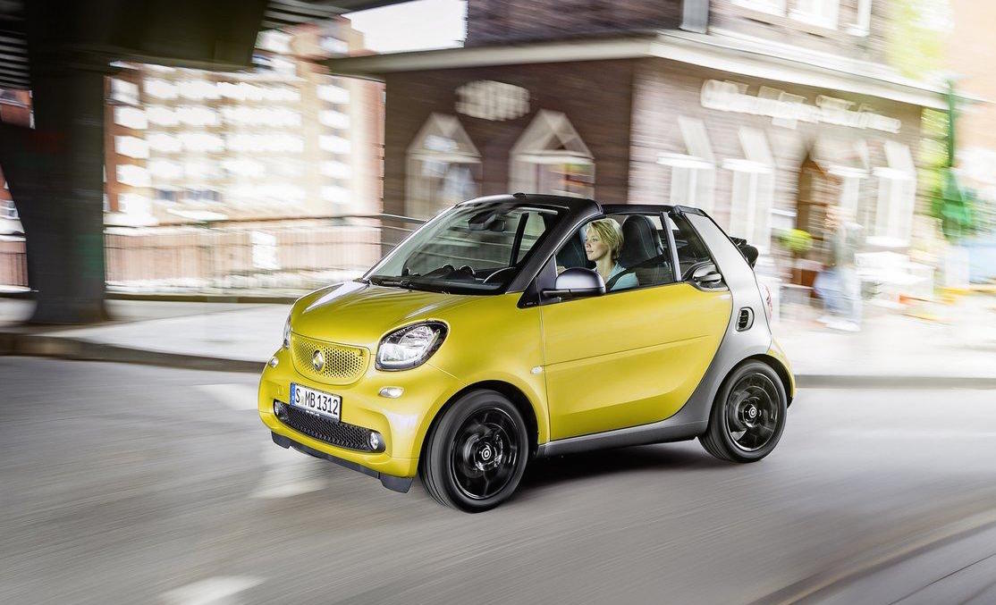 首搭電動敞篷機構 新一代《Smart Fortwo Cabrio》預告法蘭克福車展登場 首搭電動敞篷機構 新一代《Smart Fortwo Cabrio》預告法蘭克福車展登場