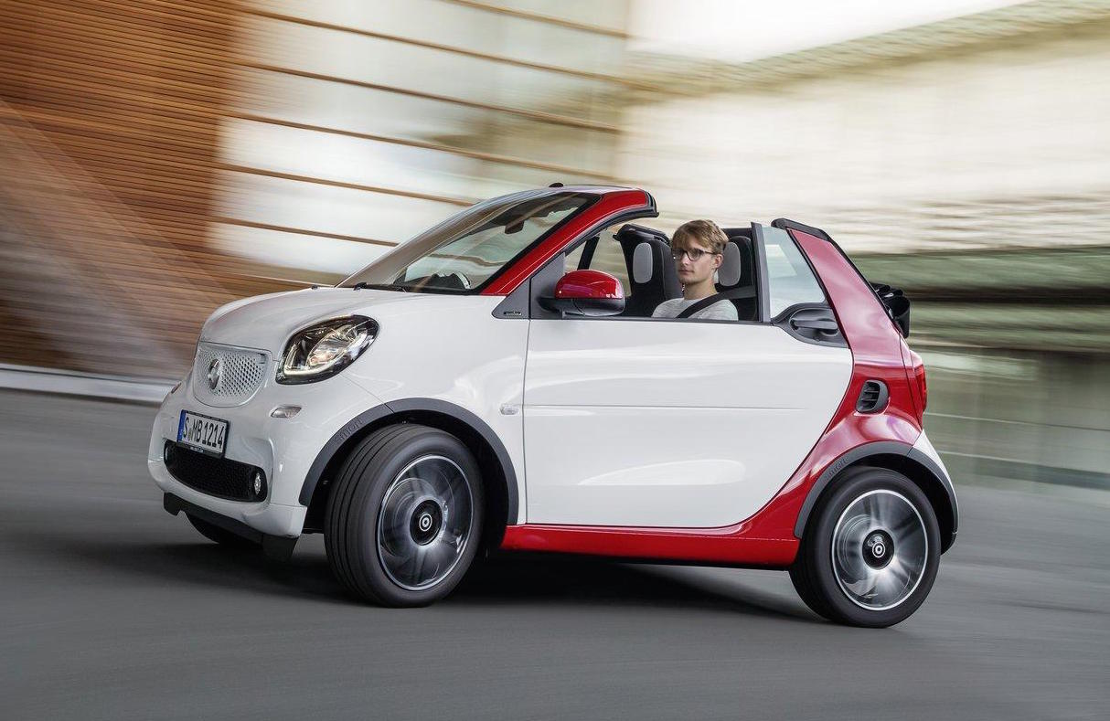 首搭電動敞篷機構 新一代《Smart Fortwo Cabrio》預告法蘭克福車展登場 首搭電動敞篷機構 新一代《Smart Fortwo Cabrio》預告法蘭克福車展登場