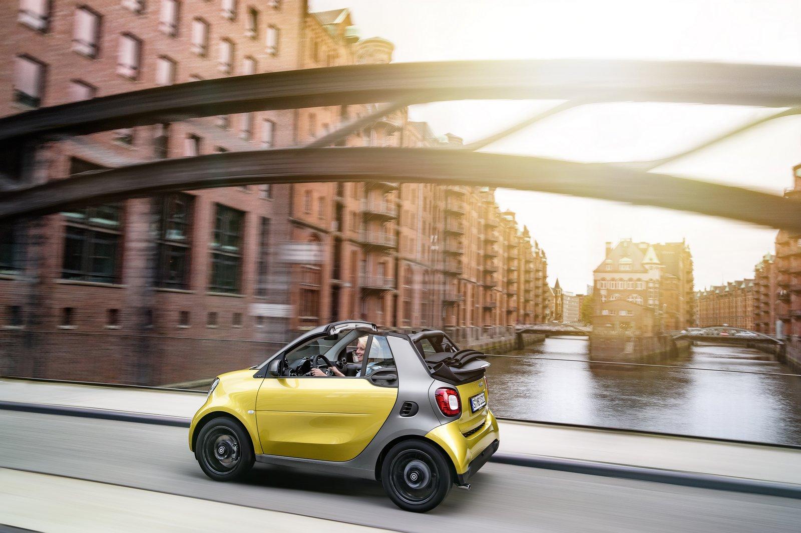 首搭電動敞篷機構 新一代《Smart Fortwo Cabrio》預告法蘭克福車展登場 首搭電動敞篷機構 新一代《Smart Fortwo Cabrio》預告法蘭克福車展登場