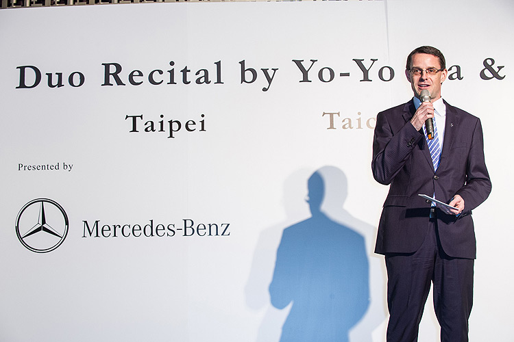 馬友友以生命之歌為賀禮 台灣賓士以移動行宮《Mercedes-Benz V-Class》相伴 馬友友以生命之歌為賀禮 台灣賓士以移動行宮《Mercedes-Benz V-Class》相伴