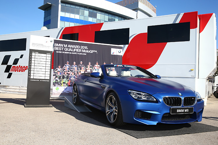 爭議中奪BMW M Award年度桿位獎 Marc Marquez獲贈《BMW M6 Convertible》 爭議中奪BMW M Award年度桿位獎 Marc Marquez獲贈《BMW M6 Convertible》