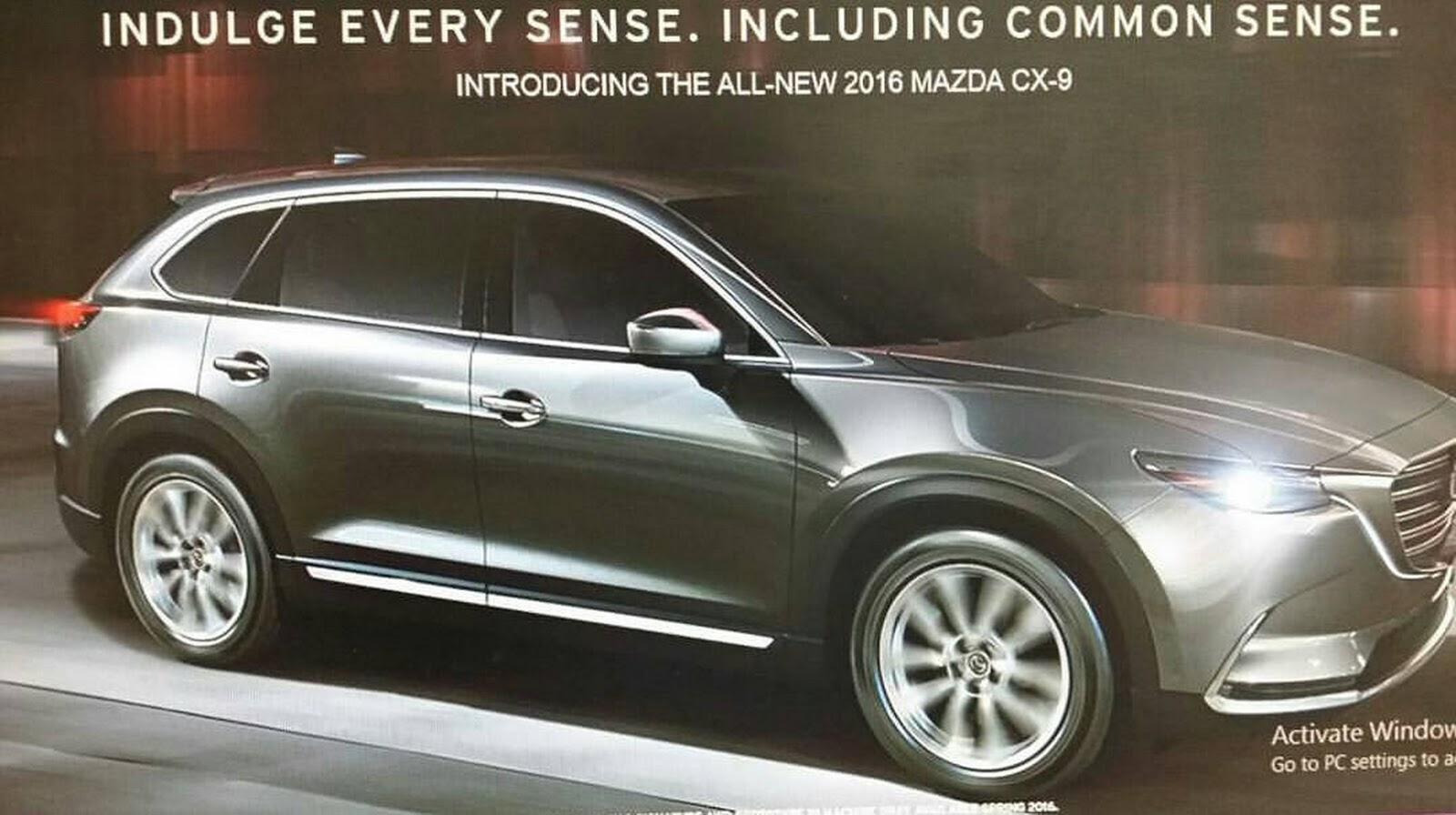 馬自達《Mazda CX-9》7人座SUV大改款模樣曝光!正式訊息洛杉磯車展即將發佈 馬自達《Mazda CX-9》7人座SUV大改款模樣曝光!正式訊息洛杉磯車展即將發佈