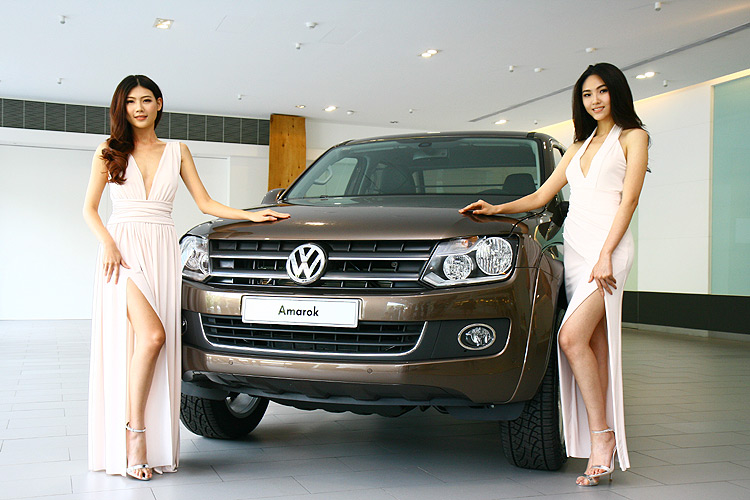 超模新秀、氣質女孩與福斯商旅《VW Amarok》特仕版共同為車展暖身! 超模新秀、氣質女孩與福斯商旅《VW Amarok》特仕版共同為車展暖身!