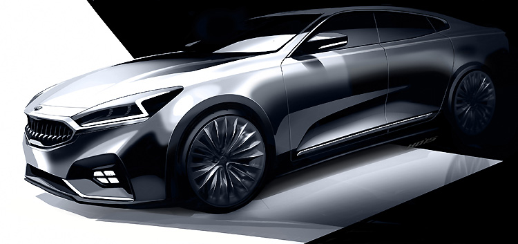 2016年進軍全球市場 《Kia Cadenza》大改款外觀廠圖露出 2016年進軍全球市場 《Kia Cadenza》大改款外觀廠圖露出