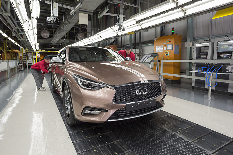 《Infiniti Q30》英國量產啟動 預估2016年第三季在臺開賣 《Infiniti Q30》英國量產啟動 預估2016年第三季在臺開賣