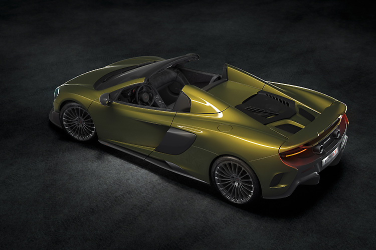 限量500台破空問世 《McLaren 675LT Spider》走入現實 限量500台破空問世 《McLaren 675LT Spider》走入現實