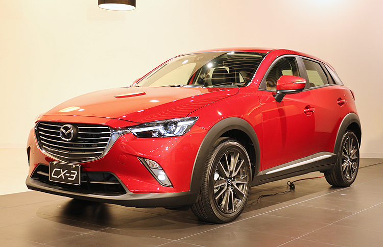 CX-3完整規配公佈 馬自達《Mazda》台北車展model陣容亮相 CX-3完整規配公佈 馬自達《Mazda》台北車展model陣容亮相