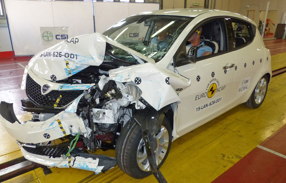 蘭吉雅怎麼了?全新《Lancia Ypsilon》Euro NCAP撞擊測試只獲得2顆星 蘭吉雅怎麼了?全新《Lancia Ypsilon》Euro NCAP撞擊測試只獲得2顆星