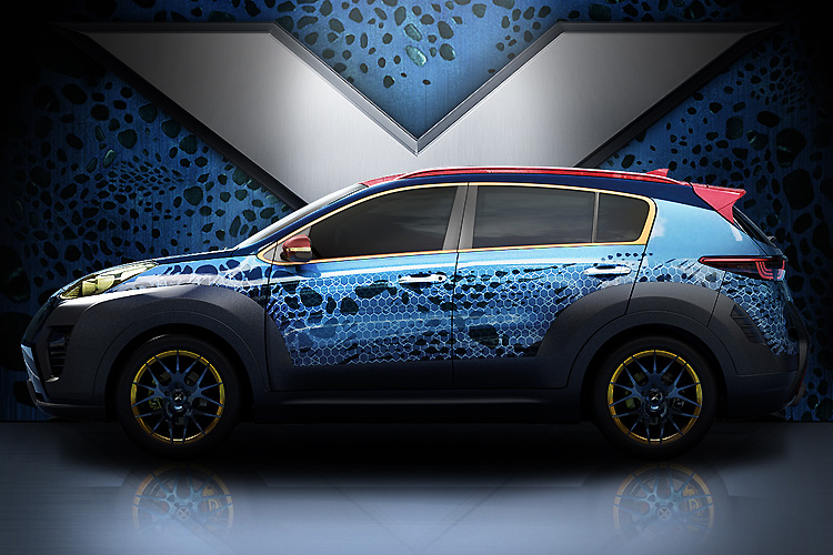 《X-Car》跨界合作第二彈 《Kia Sportage X-Car》預約2016澳網公開賽現身 《X-Car》跨界合作第二彈 《Kia Sportage X-Car》預約2016澳網公開賽現身
