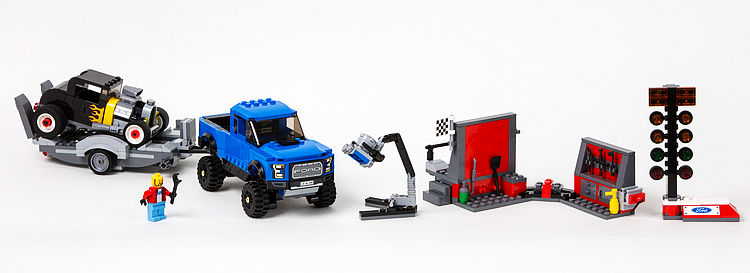 Lego樂高Speed Champions最新加入福特《Ford Mustang GT/F-150 Raptor》場景組 Lego樂高Speed Champions最新加入福特《Ford Mustang GT/F-150 Raptor》場景組