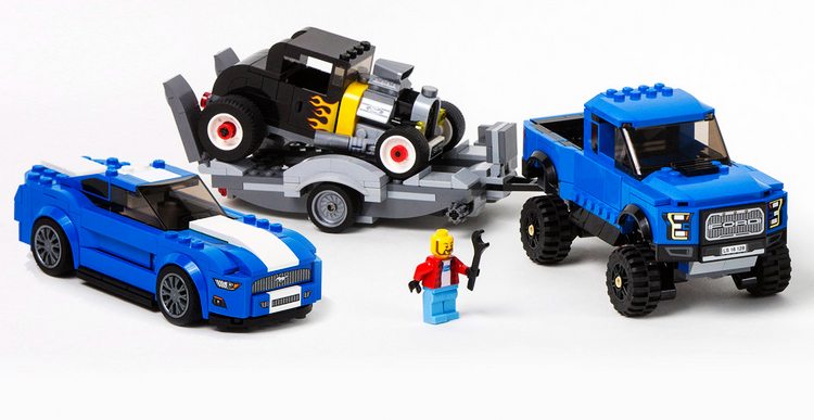 Lego樂高Speed Champions最新加入福特《Ford Mustang GT/F-150 Raptor》場景組 Lego樂高Speed Champions最新加入福特《Ford Mustang GT/F-150 Raptor》場景組