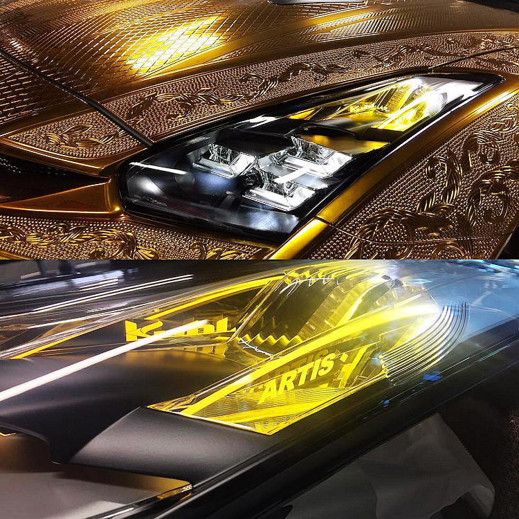 金甲戰神參見 Kuhl-racing打造日產《Nissan GT-R》黃金套件現身2016東京改裝車展 金甲戰神參見 Kuhl-racing打造日產《Nissan GT-R》黃金套件現身2016東京改裝車展