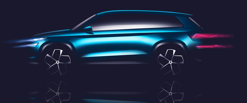 7人座SUV概念雛型將現 《Škoda VisionS》概念車將於日內瓦車展發表 7人座SUV概念雛型將現 《Škoda VisionS》概念車將於日內瓦車展發表