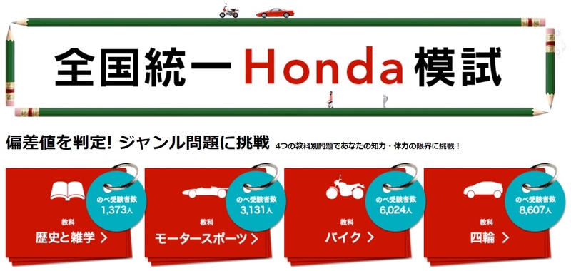 本田迷千萬別錯過!《Honda全國統一試驗》挑戰你的未知領域 本田迷千萬別錯過!《Honda全國統一試驗》挑戰你的未知領域