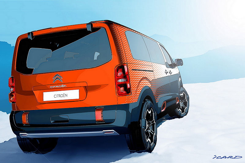 法系動感商用概念 《Citroen SpaceTourer Hyphen Concept》準備搖滾日內瓦~ 法系動感商用概念 《Citroen SpaceTourer Hyphen Concept》準備搖滾日內瓦~